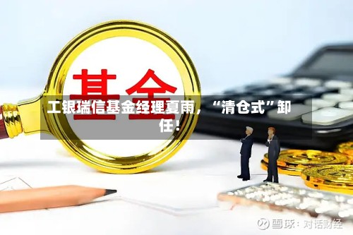 工银瑞信基金经理夏雨，“清仓式	”卸任！-第2张图片