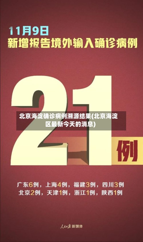 北京海淀确诊病例溯源结果(北京海淀区最新今天的消息)-第2张图片